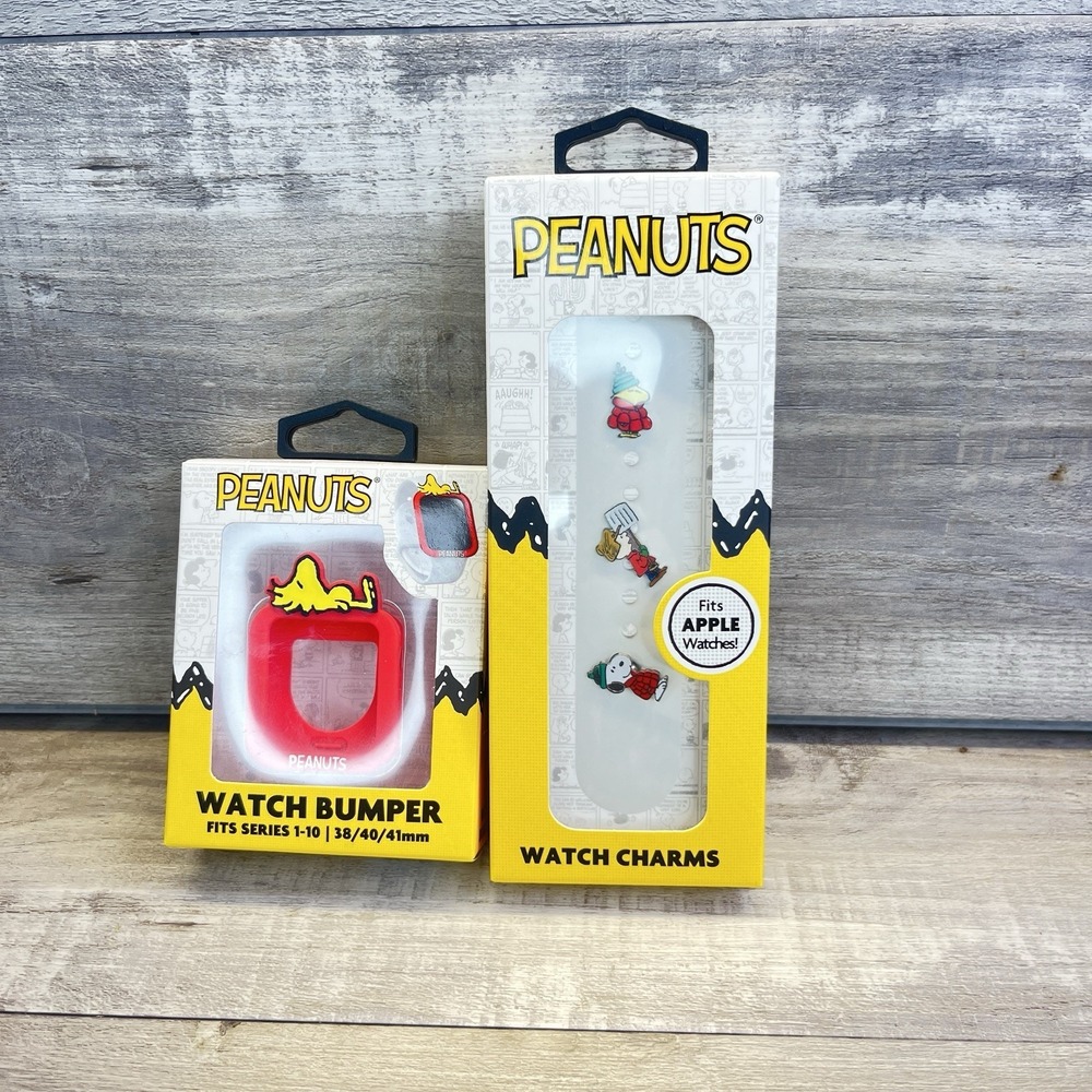 PEANUTS Woodstock on Snoopys Doghouse Apple Watch Bumper Case Series 1-10 Set